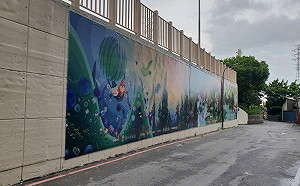 改善新北市門面 45年華中橋中和端華麗大變身