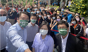 蔡英文允諾：將在基隆中學成立台灣青少年羽球訓練中心