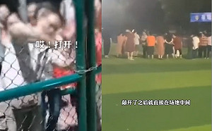 狼性！大媽大爺為跳「廣場舞」 破壞門鎖強闖學童足球賽霸場