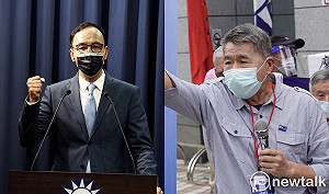 「內戰」廝殺後朱立倫拜會求團結 張亞中回送10字