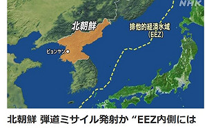 朝鮮今年第6度搗「彈」 NHK：未落入日本經濟海域