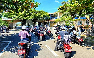 墾丁天鵝湖推友善住宿專案 大型重機成群結隊奔向國境之南