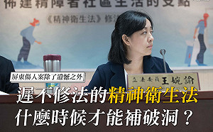 只能遺憾？屏東精障男挖眼案震驚全國 王婉諭籲速修《精神衛生法》