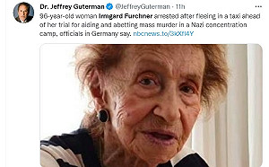 96歲阿嬤烏龍逃亡！德前納粹秘書躲開庭 沒幾小時就逮