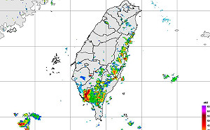東部、南部5縣市氣象局發大雨特報