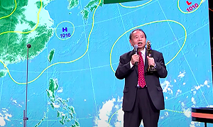 颱風天從沒在家中度過！任立渝播氣象奪金鐘特殊貢獻獎