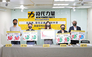 時力民調報告：政府對中資應嚴審 五倍券7成用在生活開銷