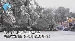 (影) 北京迎來降雪！彷如進入銀白色世界