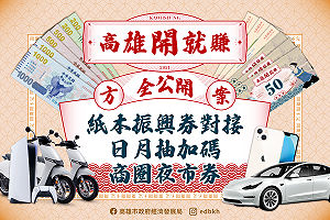 高雄券數位綁定配額太少引罵聲 經發局考慮加碼