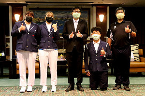 陳其邁接見東京帕運高雄選手 承諾協助力拚2024奪金