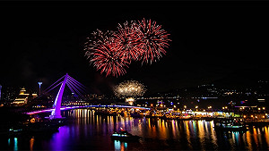 淡水漁人碼頭煙火秀10/9登場 交通局籲搭乘大眾運輸並做好防疫