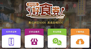 王美花：10/29前綁定數位五倍券 可獲得500元好食券