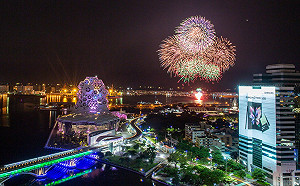 公布最佳觀焰點步行指南 高市府籲民眾善用大眾運輸工具