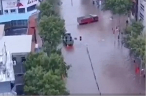 山西省汾河大潰堤 災禍連連 網友 : 山體滑坡、道路塌陷、窯洞塌方、斷水斷電