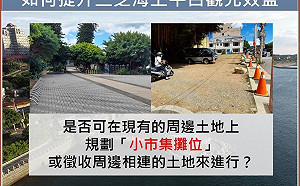 新北三芝海上平台現人潮 停車空間與行銷均需加強