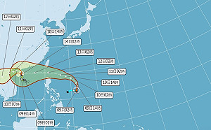 估下週一二最接近！吳德榮：「圓規」颱風威脅不可小覷