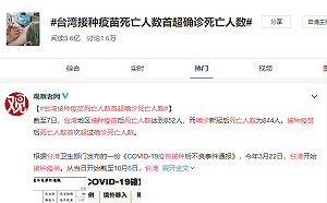 中國又造謠！台灣死於疫苗人數多於染疫？ 陸委會：扭曲事實