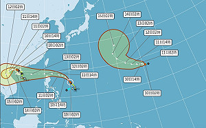 國慶連假共伴環流擾局 吳德榮:明後天慎防致災雨