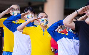 全運會聖火雙十國慶回新北   創史上最多奧運國手參與的聖火傳遞