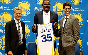 格林批高層導致KD離開　勇士GM回應