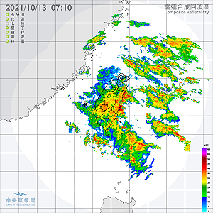 基隆北海岸起東邊6縣市豪雨來襲 竹縣中午防高溫