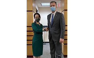 抗議美亞太助卿見蕭美琴 中使館：奉勸趁早拋棄「以台制華」的幻想