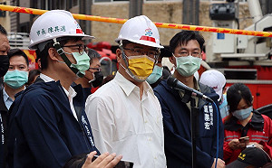 城中城火災已8死14命危 徐國勇陳其邁蘇貞昌輪番探視傷患