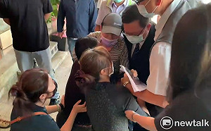 砂石場坍塌壓死司機 家屬哭喊要公道 鄭文燦：會徹底調查