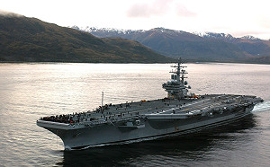 美軍核動力航母「雷根號」返橫須賀！ 5個月航行近8萬公里