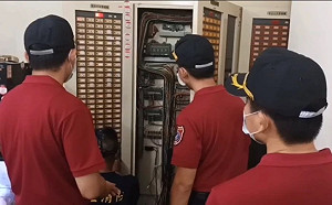 避免成為不定時炸彈  桃園安檢複合式大樓即辦消防演練