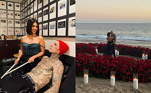 金卡戴珊大姊宣布與搖滾鼓手訂婚！男方準備「超大鑽戒＋玫瑰花海」