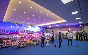 城中城火災罹難者公祭 蔡英文上香致敬