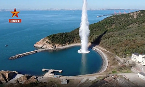 解放軍測試水下爆破炸碼頭 直接點名應對美軍「分散式殺傷」