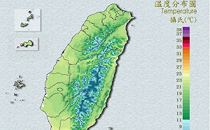 北台灣濕涼清晨低溫18℃ 中南部日夜溫差大