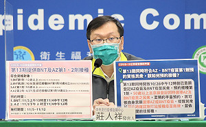 第13期「50歲以上」可任選AZ或BNT！莊人祥：混打11月可望上路