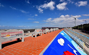 台中大安濱海樂園新風貌 北側防風林嶄新設計