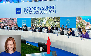 幸好戴口罩！確診前5天見拜登 白宮發言人莎琪染疫