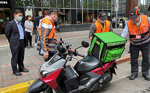 攔查外送機車8%不合格！公路總局：最高可罰9600元