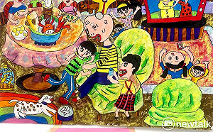 弘揚孝道繪畫漫畫比賽回響熱烈  711畫作闡釋孝道散播正能量