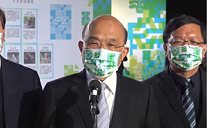 陳時中脫罩喝酒唱歌影片曝光 蘇揆:有心人用過去的影片造假