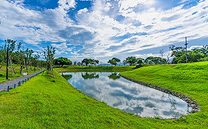 新北樹林河濱沐心池 榮獲公共工程優質獎