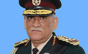 印度參謀總長:中國是最大威脅