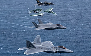 空中制霸! 美空軍挑這 4 款精銳戰機對抗解放軍機