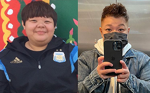 小亨堡減肥成功!曬對比照自己也嚇到:太可怕了吧