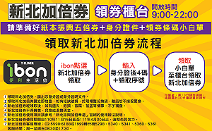 新北加倍券開領！即日起至11/28於統一超商 領券送咖啡