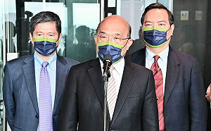 黃士修威脅台電處長 蘇貞昌:言語暴力令人憤慨、要經濟部幫官司