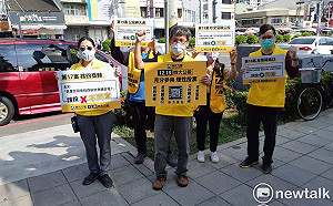 時力四大公投嘉義街宣講  反對重啟核四