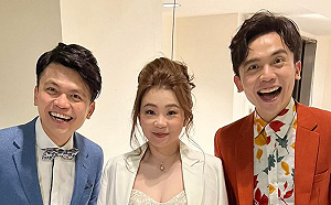 二伯驚見2號老公?蔡阿嘎曬與黃豪平合照吸5.2萬人朝聖