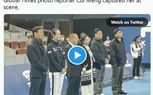 胡錫進又曝彭帥最新身影！「燦笑揮手」出席青少年網球賽