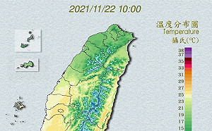 鋒面通過全台濕冷!吳德榮:北台灣低溫下探12度